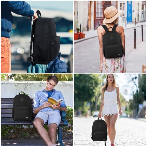 Mochila casual para mujer y hombre YAMTION de 15.6" miniatura 2