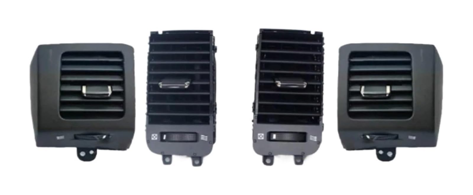 Auto Aria condizionata Ventilazione Per L&exus GX470 2003 2004 2005 2006 2007 2008 2009 Bocchette Di Ventilazione Per Climatizzatore Auto Piastra Montaggio Pannello Accessorio Griglia AC(4*outlet-blac