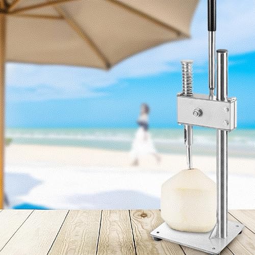 Machine d'ouverture manuelle de noix de coco, outil d'ouverture vertical de noix de coco, trou de taraudage de noix de coco, ouvre-foreuse à main,...