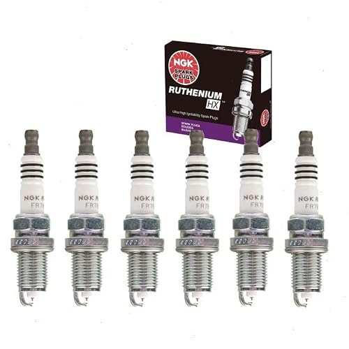 6 pc NGK Ruthenium HX Spark Plugs Toyota 4Runner 3.4L V6