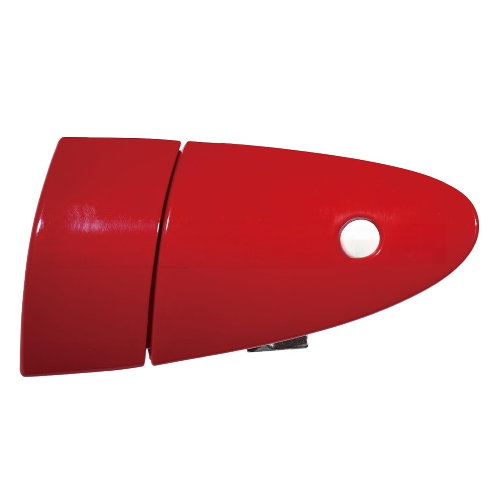 Jeiuvrao Red/Black/White Car Exterior Door Handle Left Right with/Without Key Hole(Red with Hold L)