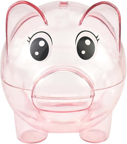 AlcancĂa banco de dinero de plástico tarro de dinero transparente banco de monedas para niñas y niños regalos para cumpleaños Pascua Navidad baby AlcancĂa banco de dinero de plástico tarro de dinero transparente banco de monedas para niñas y niños regalos para cumpleaños Pascua Navidad baby
