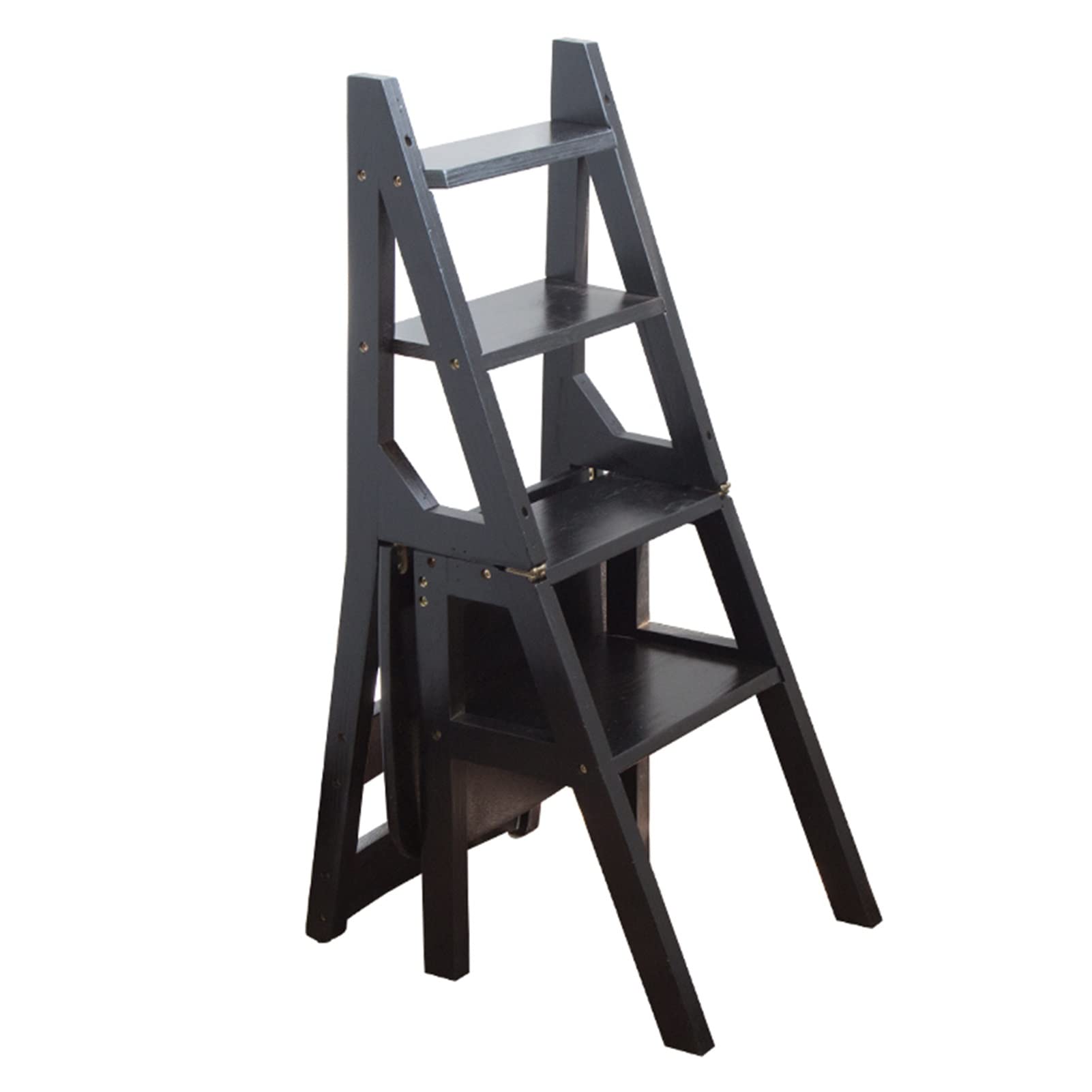 Tabouret escalier pliant en bois 4 marches DASHADAO