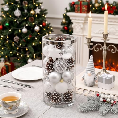 Victor's Workshop Weihnachtskugeln 35tlg. 5cm Plastik Christbaumkugeln Set,Weihnachtsbaumschmuck Dekoration Christbaumschmuck für… – Ansicht 3