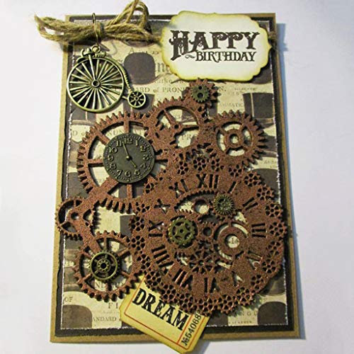 Steampunk Dies Gear Craft Die Metal Cutting Dies Cut for DIY Paper Card Making Scrapbooking steampunk buy now online Steampunk Dies Gear Craft Die Metal Cutting Dies Cut for DIY Paper Card Making Scrapbooking steampunk buy now online