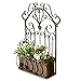 Produktbild Loberon Blumenkasten Secourt, Eisen, H/B/T ca. 70/50 / 19 cm, Outdoor, Gartendeko, antikbraun