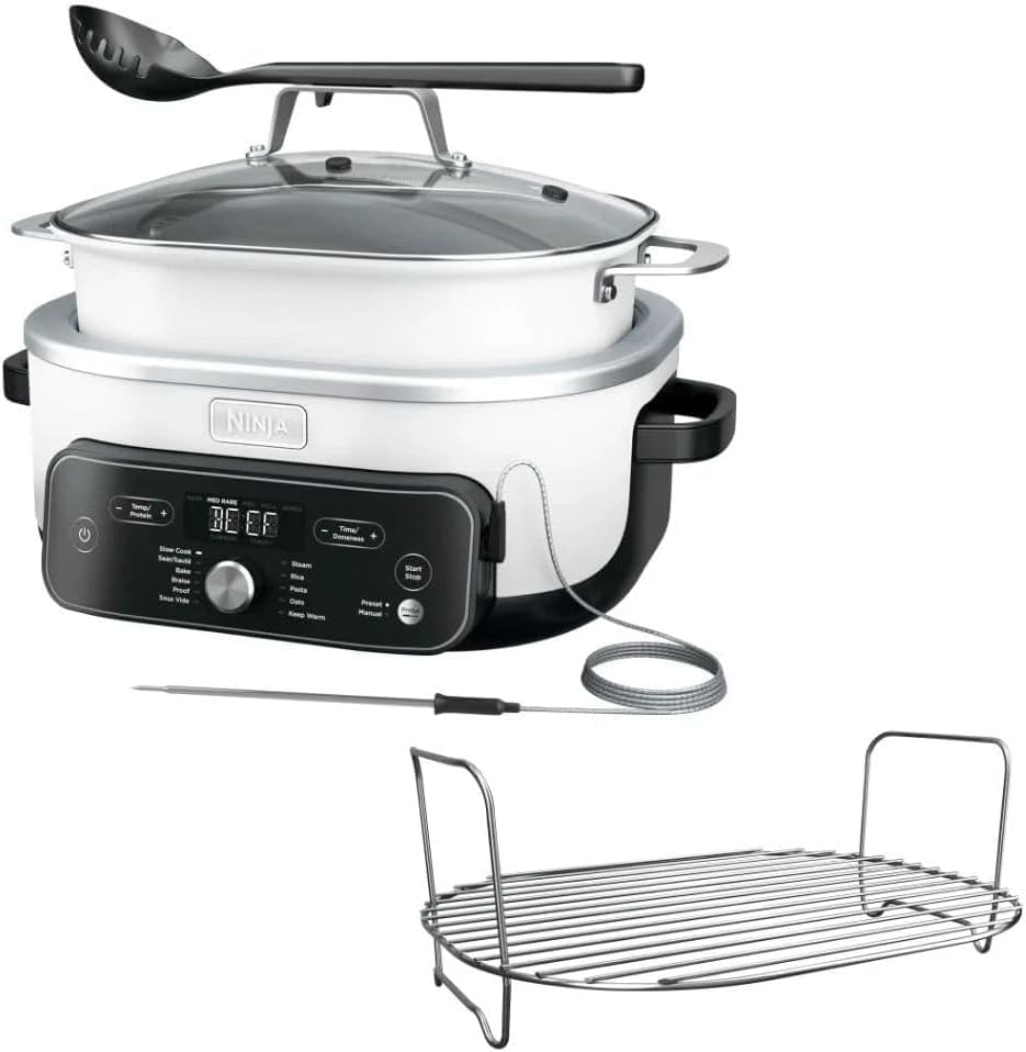 Miniatura 6 de Ninja Foodi PossibleCooker 8.5Qt PRO Plus Sistema de cocina inteligente 11 en 1  Olla arrocera multifunción de cocción lenta, Sous Vide con