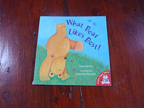 What Bear Likes Best 1848951744 Book Cover