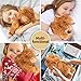 Highland Cow Stuffed Animals, Microwavable Stuffed Animals Heating Pad for Cramps, Pain Stress Relief, Heatable & Coolable Lavender Scented Cow Plush Toy for Anxiety, Women Kid Bedtime Highland Cattle