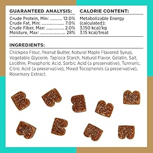 BIXBI Pocket Trainers, Peanut Butter (6 oz, 1 Pouch) – Small Training Treats for Dogs – Low Calorie and Grain Free Dog Treats, Flavorful Pocket Size Healthy and All Natural Dog Treats