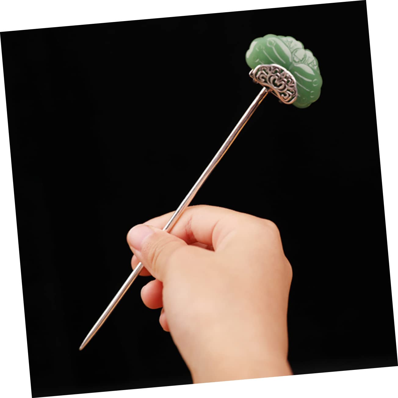 DOITOOL 4stücke Chinesischer Haarschmuck Mit Agate-design Langer Haarstab Für Damen Für Hochzeiten Und Besondere Anlässe Langlebig Robust Und Stilvoll Passend Zu Verschiedenen Frisuren