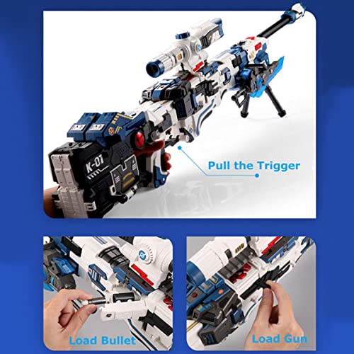 Nbk Deformation Toy King Of Sniper Oversized Action Figure Robot Model Deformed Original Gift For Kids Adults #TOP4