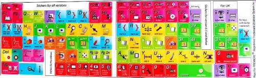 Adobe Premiere Keyboard Stickers Laminated Matt New #TOP1