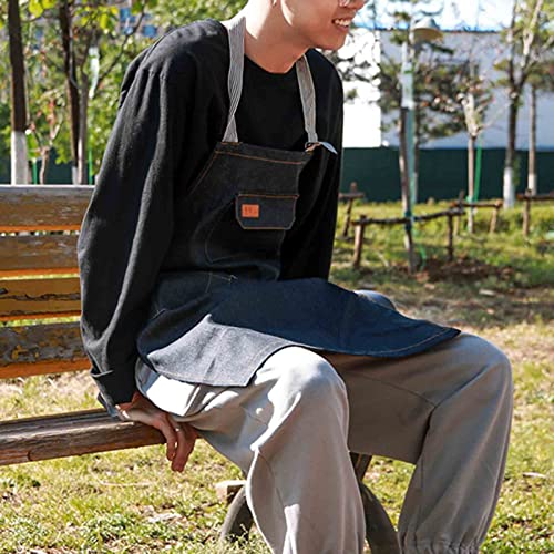 BARBERワークエプロン 楽天市場】【ワンダフルデー限定P2倍】牛革レザー風エプロン