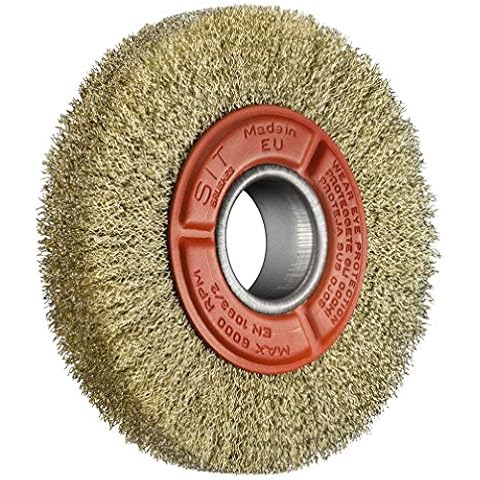 SIT Brass-Plated Steel Wavy Wire Brush CE3122 Cover