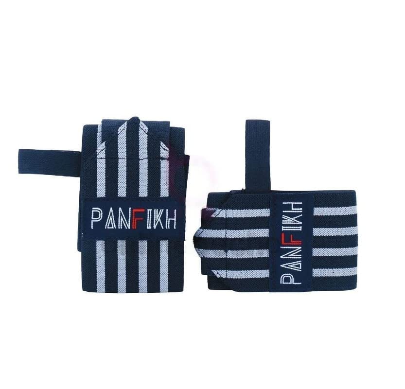 Image of Gym Protein Shaker Bottle with Wrist Supporter and Thumb Loop Gym Wrist Band - Complete Workout Essentials in One Package