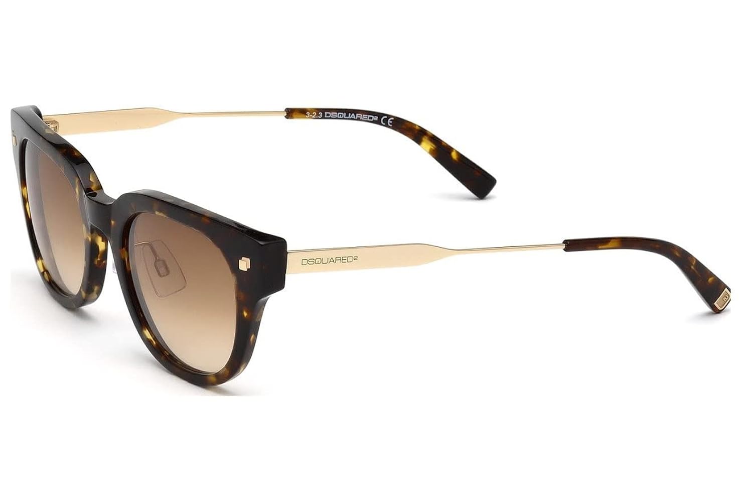 Amazon.com: Dsquared2 Unisex DQ0140 Geometric Acetate