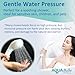 Japanese Shower Head with High-Density Micro Bubbles (Black Shower Head)– ABS Material | Moisturizing & Heat Retention, Gentle Water Pressure, Built-in Permanent Micro Bubble Generator by AQUA BULLE