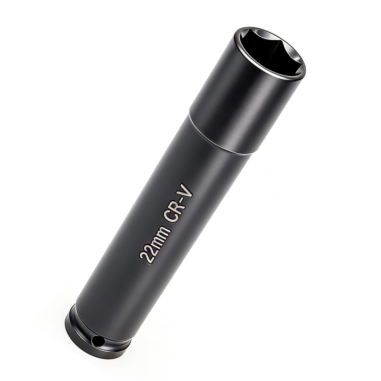 Youzzei 1/2 Inch 22mm Deep Impact Socket, 5.9" Length Extra Deep 6 Point Metric Socket, Upgraded CR-V Steel 22mm Deep Sockets 1/2" Drive for Car Repair Mechanical Maintenance Home Use