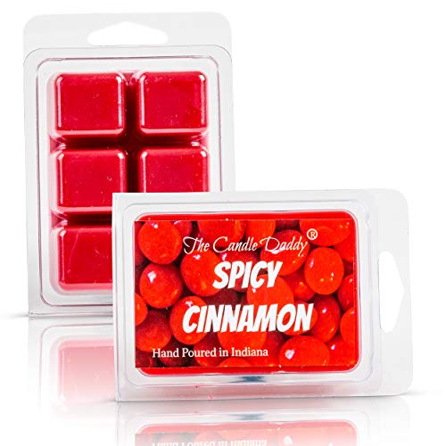 Spicy Cinnamon Scented Wax Melt - 2 Ounces - 6 Cubes - 1 Pack
