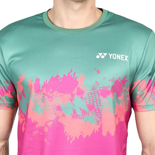 Image of YONEX Essentia Junior T-Shirt - Sustainable Performance | TruDry Moisture-Wicking | Cool, Dry and Comfortable | Round Neck | Light Weight | Eco-Friendly T-Shirt Recycled Plastic Bottles