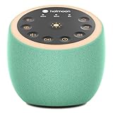 Hotmoon Sound Machine for Sleep, Cocoon 2 White Noise Sound Machine with 40 Relaxing Sounds, Dual-Speaker & Timer, 8 Night Light, Pink Brown Green Noise for Sleeping Adults, Office Privacy, Plug-in