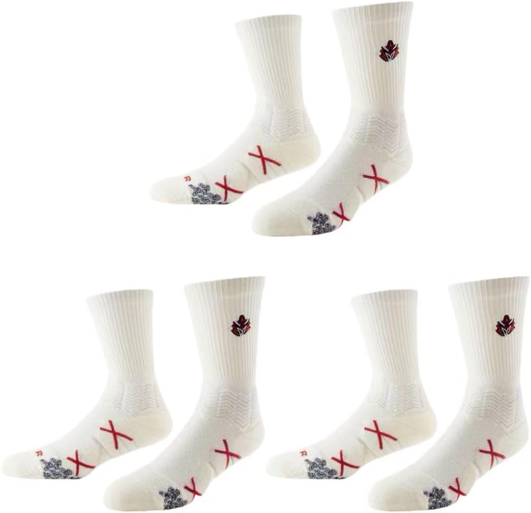 Amor Professional Basketball Socks, 3 Pairs