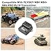 RHINOESC Receiver FRX6 4CH Remote Control Receiver,2.4GHz FHSS High Voltage Compatible with Flysky NB4, NB4+, NB4 PRO, PL18 Transmitter for RC car,Truck,Rock Crawler and Boats (FRX6 Receiver)