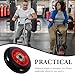 CORHAD 4pcs Durable Plastic Gym Roller Accessory for Fitness Equipment Pulley Wheels for Treadmill and Bike Easy Mobility for Home and Gym Exercise