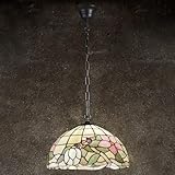  Perenz Suspensión Tiffany de cristal multicolor con cadena D.40 cm