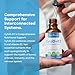 True Cellular Formulas Vitamin D3 2200 IU + K2 MK-7 Liquid Drops - High Potency Immune & Bone Support Supplement with Organic Olive Oil - CytoD+K2 30 Day Supply (1 FL OZ)