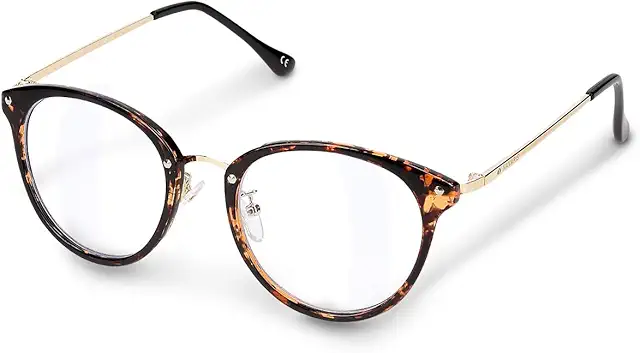 Gafas redondas retro unisex marrón carey - Óculos graduados Prada