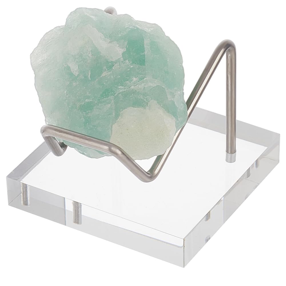 SP036 Supporto regolabile in metallo con base in plexiglass 100 mm