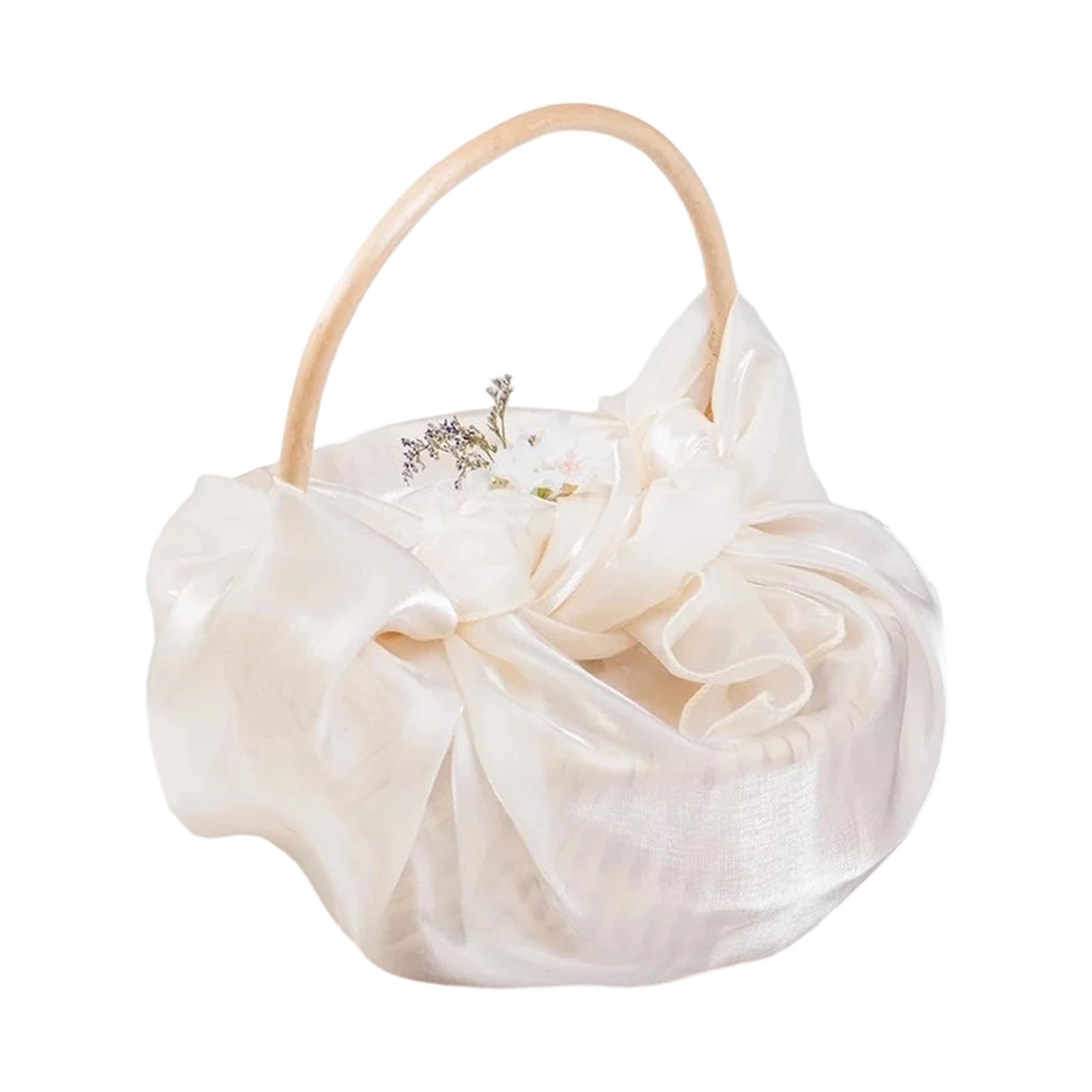 Handheld Gift Basket Treats Box Decorative Gift Holder for Wedding Event and Home Centerpiece Decoration Wedding Party Treats Basket