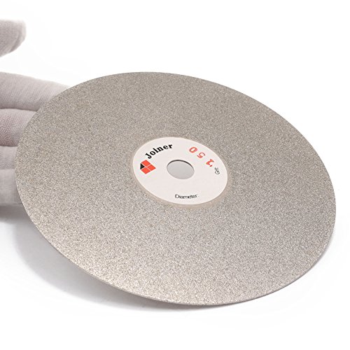 Image of 6 inch inch 150 mm Grit 150 Diamond Grinding Disc Abrasive Wheel Coated Flat Lap Disk Jewelry Tools for Gemstone Glass Rock Ceramics