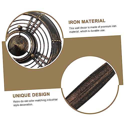 Hélice d'avion métal décoration murale industrielle rétro loft
