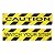 Caution/Watch Step Floor Signs. 2 Pack Non-Slip Stair Warning Caution Tape Treads. 6" X 24" Self-Adhesive Black/Yellow Safety Floor Decal Anti Slip Tape Stickers. Workplace or Home Safety Stair Sign