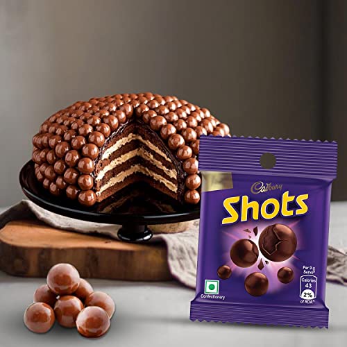 Image of Cadbury Dairy Milk Chocolate Shots, 10.8 gm (Pack of 48)