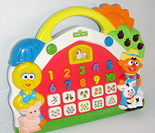 Sesame Street Big Bird Learning Numbers Activity Sound Farm