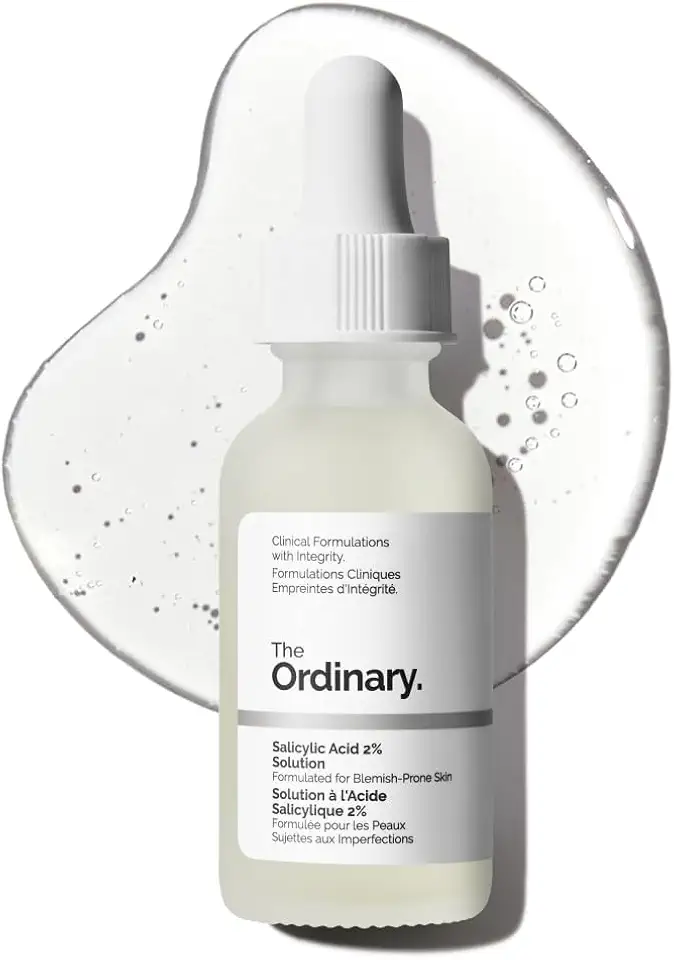 The Ordinary Solução de ácido salicílico a 2%, soro combatente a acne para pele propensa a manchas, 300 ml