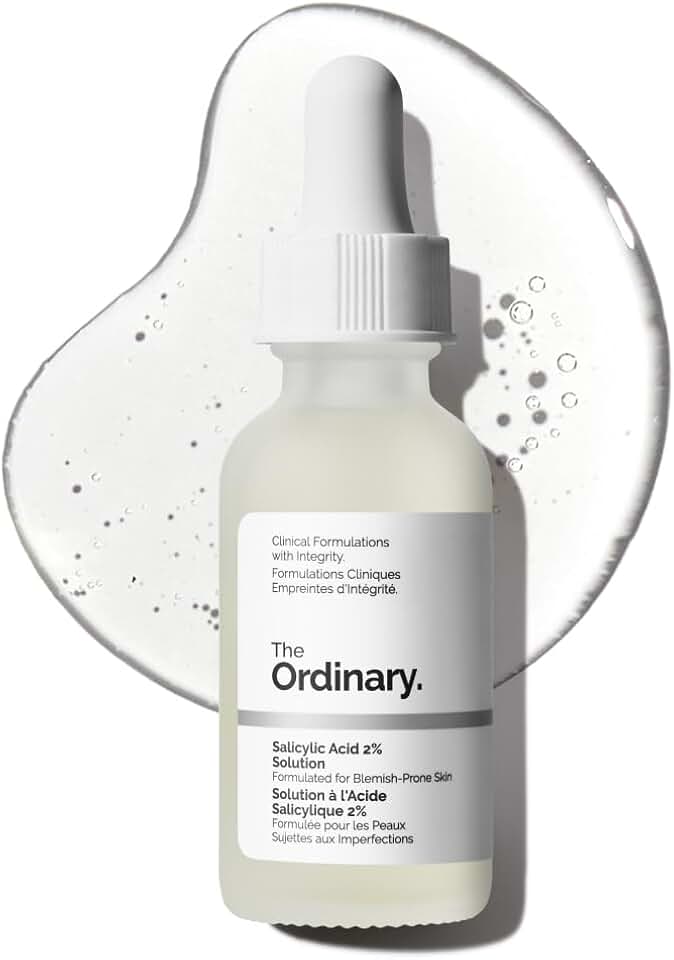 The Ordinary Solução de ácido salicílico a 2%, soro combatente a acne para pele propensa a manchas, 300 ml