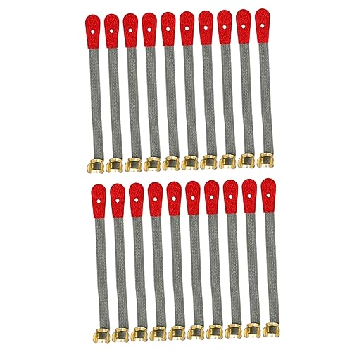 BESPORTBLE 50pcs Piano Tuning Mute Kit with Durable Non Deformable Rope and Buckles for Accurate Piano Sound and Easy Carrying for Musicians