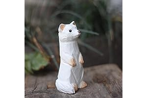 Exquisite Lingweasel Ferret Figurine: A Graceful Adornment for Home and Office