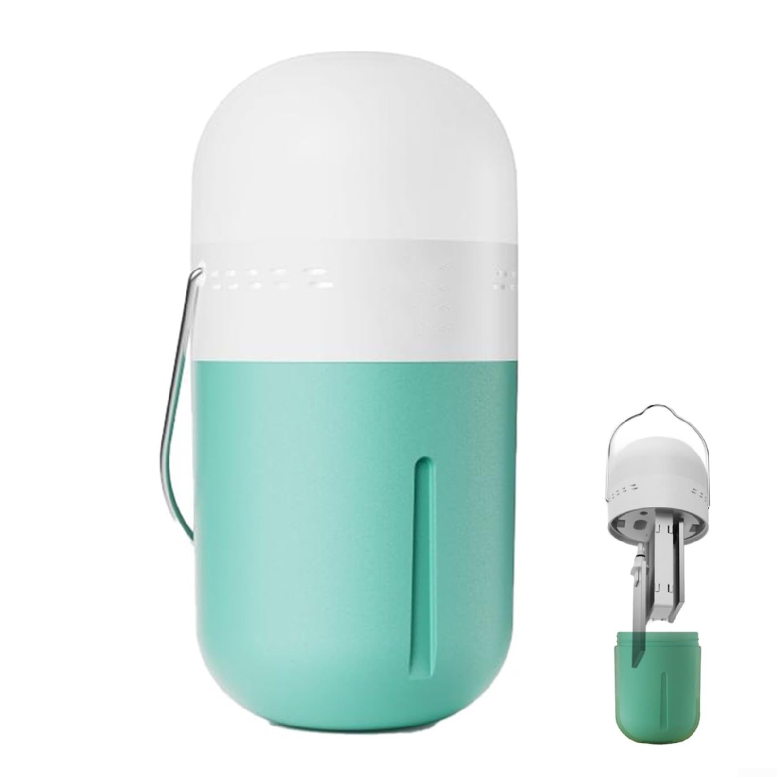 Puupaa Portable Salt Water Lamp, Sustainable Outdoor Lighting for Camping, Hiking, Fishing, ower Outages Survival Kit Uses Seawater Salt Water 10H Runtime