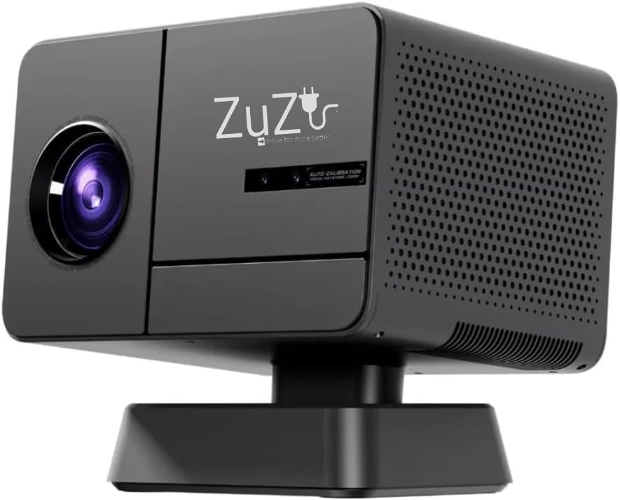 Zuzu 4K Smart Wireless LED Home Theater, TV & Video Game Projector with Wireless Controllers, Remote Control. 1080P HD | 4K Support, Auto Focus, 800 Lumens-image-11