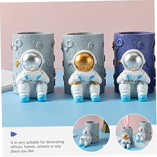 Porte-crayons astronaute et rangement d'objets divers bureau - 3