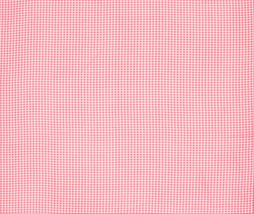 Image of Pure Cotton Checked Printed Single Bed Sheet (60x90 Inches) with 1 Pillow Cover (18x28 Inches)- Pink