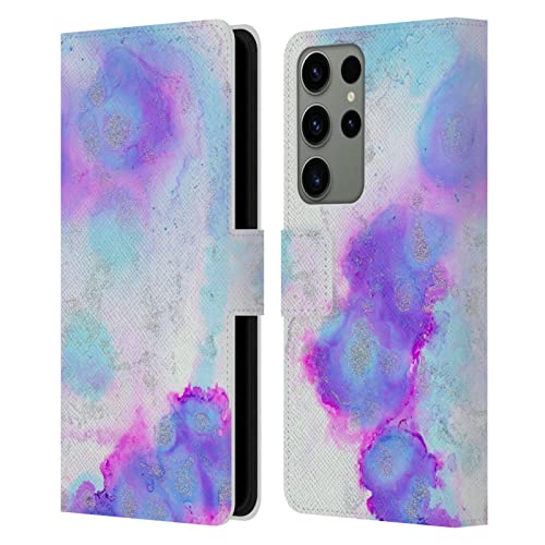Étui portefeuille en cuir Samsung Galaxy S23 Ultra 5G Haroulita Tableau d'alcool 1
