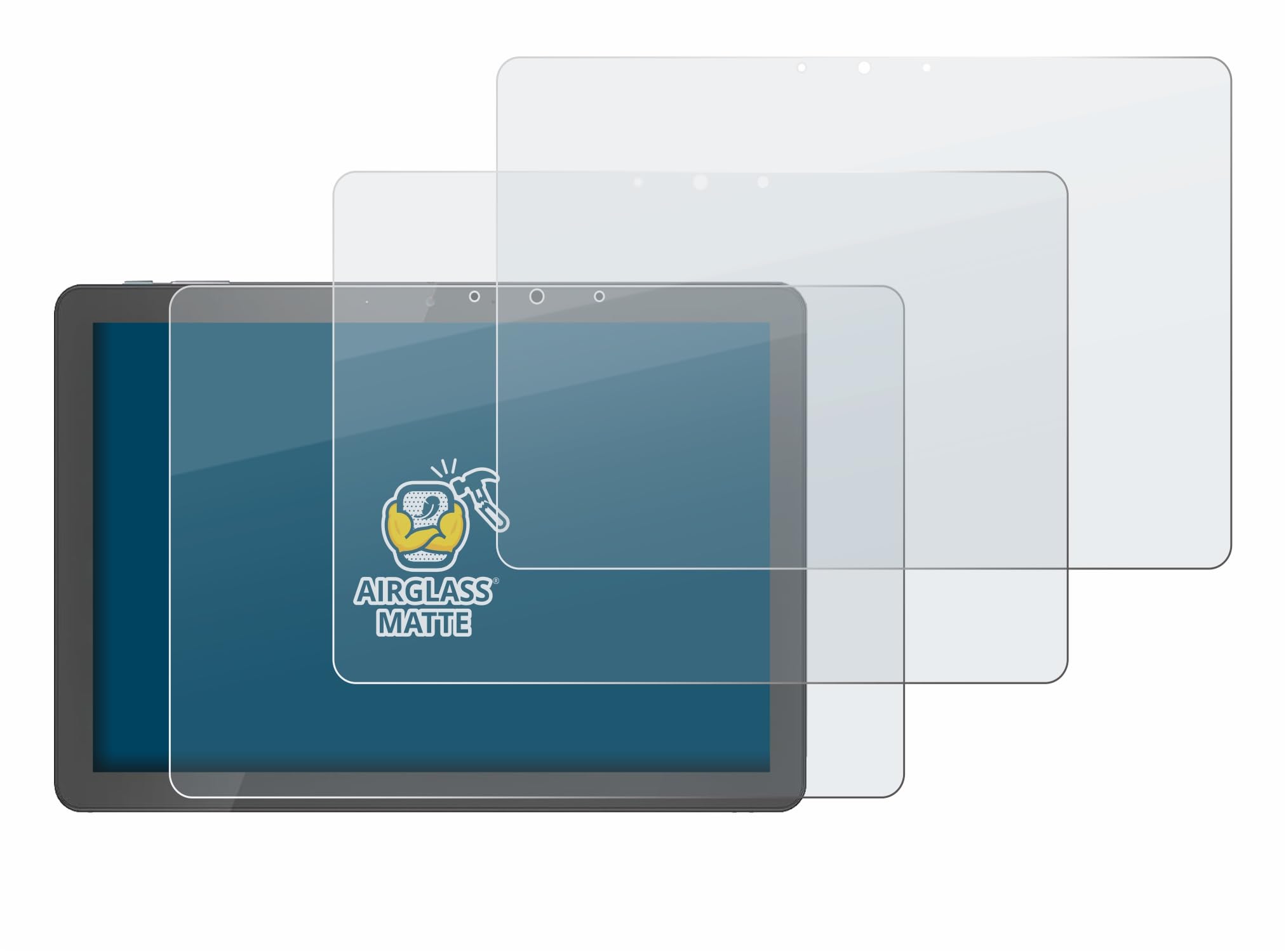 BROTECT Protector Pantalla Mate Cristal para Awow Aibook 11 (3 Unidades) Protección Anti-Reflejos