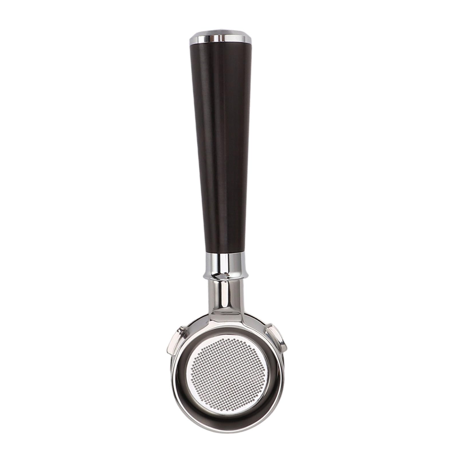 Tbest Portafiltro per caffè 58mm con Manico in Legno Massello (Type A